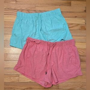 Womens Athletic Works Shorts Set (2)